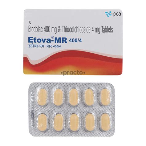 Etova Mr Tablet Uses Dosage Side Effects Price Composition Practo