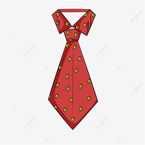 Pola Clipart Dasi Merah Pola Dasi Aksesori Pakaian Dasi Png