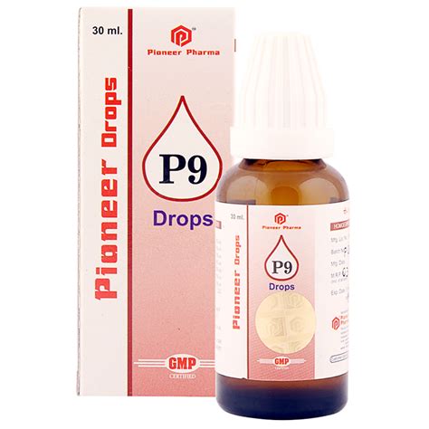 Pioneer P9 30ML Drops - Homeopathy-Homeopathy near me | Homeotrade