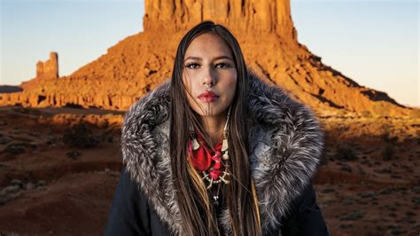 this portrait captures the strength behind the native sovereignty movement
