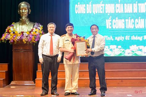 Thượng tướng nguyễn văn thành sinh năm 1957, quê huyện hoa lư, tỉnh ninh bình. Ban Bí thư Trung ương Đảng chỉ định Giám đốc Công an tỉnh Hà Tĩnh tham gia Ban Thường vụ Tỉnh ủy