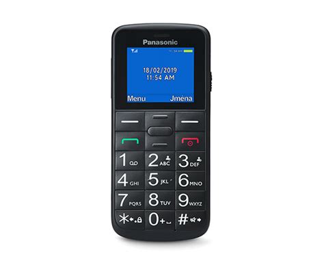 Kx Tu110 Telefon Pro Seniory Panasonic Česká Republika