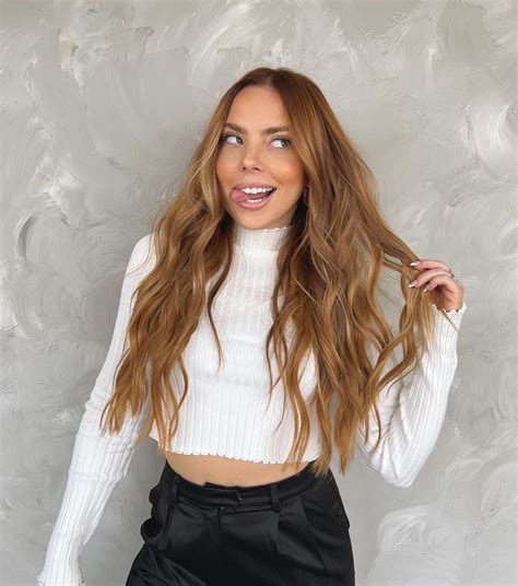 Jaci Marie ⭐️ On Instagram “hair Refresh 🍂 Wearing Pumpkin Spice Habithairx Extensions