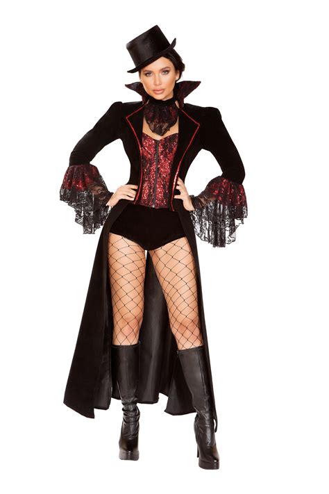 Adult Deluxe Vampire Women Costume 11399 The Costume Land