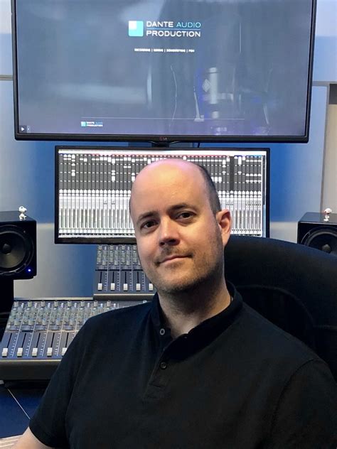 Meine Person Dante Audio Productions Studio Recording Mixing