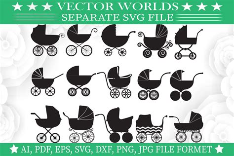 Baby Carriage Svg Babycarriage Svg By Setaraasma On Dribbble