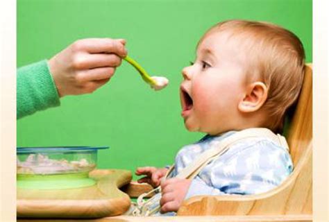 Adequate head control is also an important developmental sign that your baby may another sign that your baby is ready for solids is if he or she shows interest in food. Rice Cereal for Babies - it's not what you think - Total ...