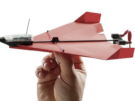 powerup 4 0 smartphone controlled paper airplane kit travels up to 20 mph and 230 feet gadget flow