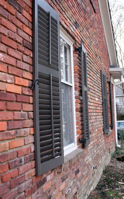 Urbane bronze looks amazing on front doors, cabinets, accent walls and even used in entire rooms. Urbane Bronze by Sherwin Williams for exterior shutters ...