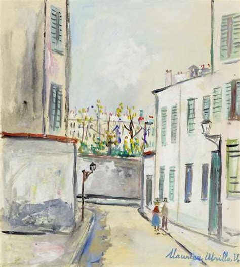 Maurice Utrillo Paris 1883 1955 Dax