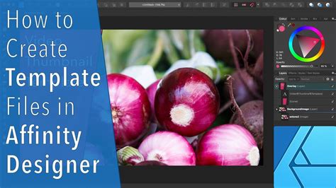 How To Create Template Files In Affinity Designer Photo And Publisher 1