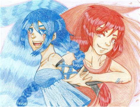 Redraw Watergirl And Fireboy By Arekusasama On Deviantart