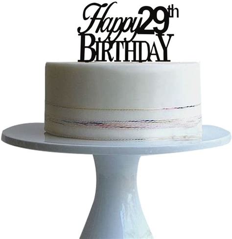 29th Birthday Cake 29th Birthday Cakes Happy 29th Birthday Cake