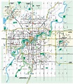 Mapas Detallados de Edmonton para Descargar Gratis e Imprimir