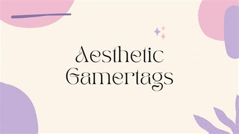 300 Aesthetic Gamertags Collection Namesbuddy