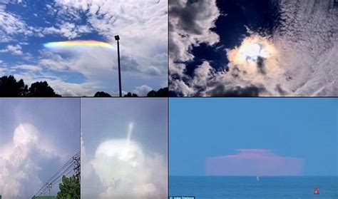 Project Haarp Bizarre Atmospheric Phenomena Caught On Camera Video Paranormal