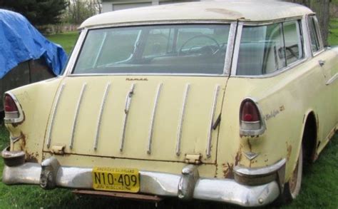 38k Mile 1955 Chevrolet Nomad Barn Find Barn Finds