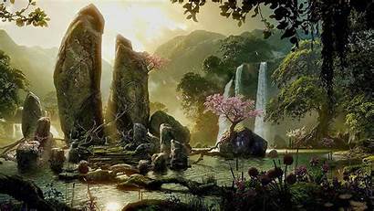 Enchanted Forest Magical Background Desktop Backgrounds Wallpapers
