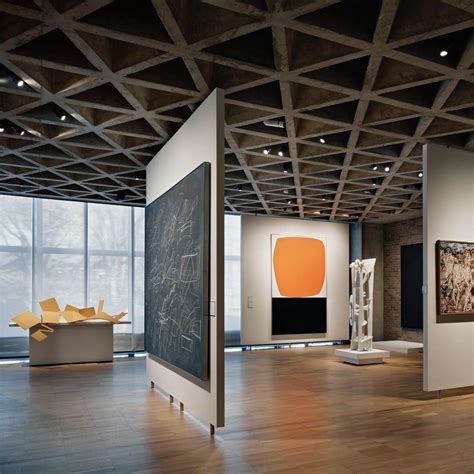 Yale University Art Gallery Completed In 1953 Designed By Louis Kahn