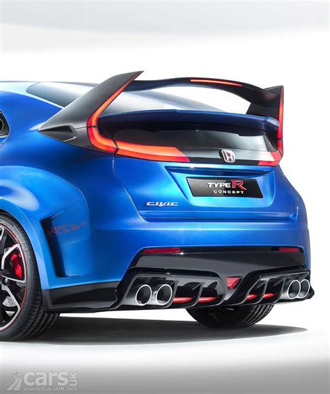 New Honda Civic Type R Concept Pictures Cars Uk