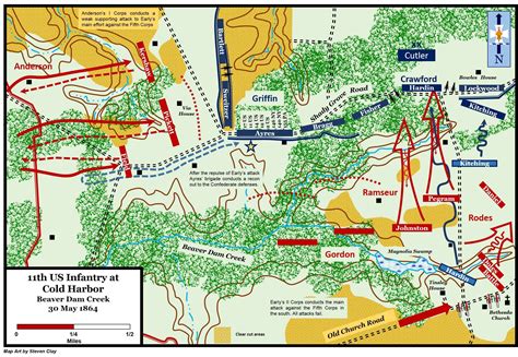 Battle Of Beaver Dam Creek 30 May 1864 16th Infantry Regiment
