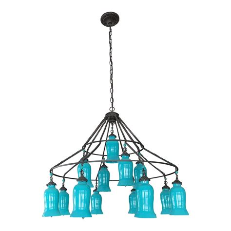 Final days to own a beautiful piece from our collection: Canopy Designs Three Tier "Sara" Milk Glass Chandelier ...