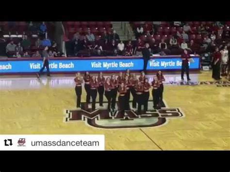 UMASS Amherst Dance Team Performance 2017 YouTube