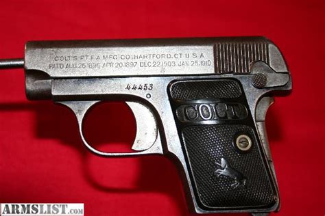 Armslist For Sale Colt 1908 25 Automatic