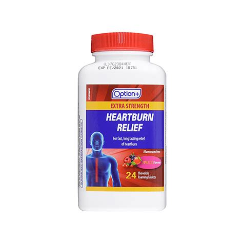 Heartburn Relief Extra Strength Tabs 24 Mypharmachoice