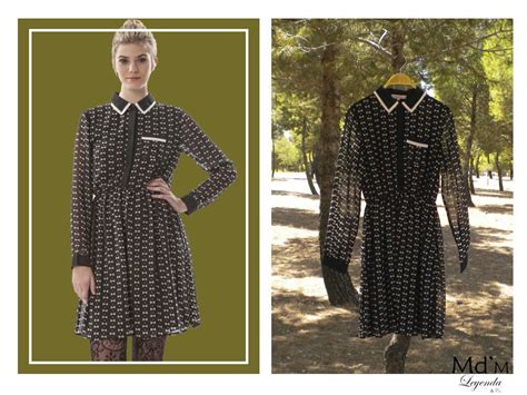 Pieces Of Our Aw1415 Collection Geometric Print Dress Otoño