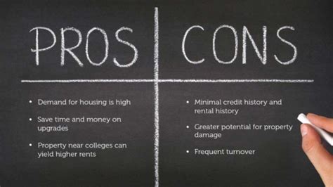 living on campus pros and cons