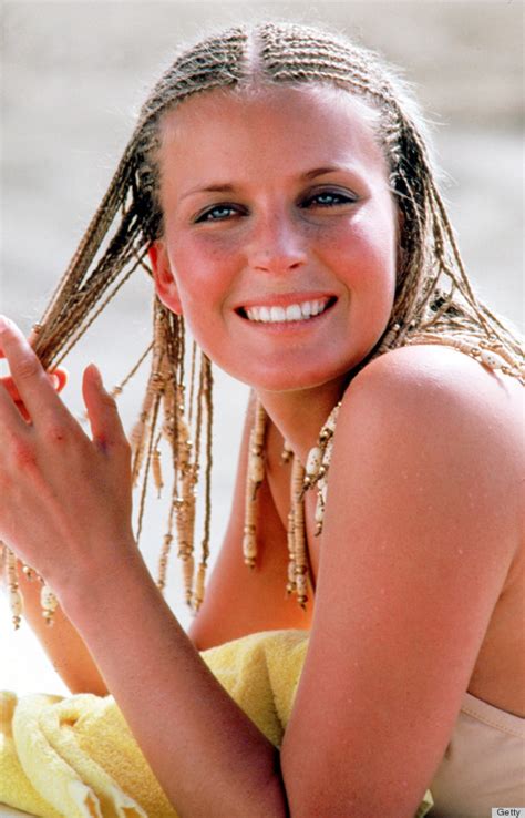 bo derek is still stunning 34 years after that infamous 10 swimsuit scene photos huffpost life