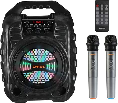 Buy Earise T26 Pro Karaoke Machine With 2 Wireless Microphones