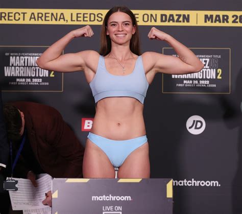 SKYE NICOLSON VS BEC CONNOLLY WEIGH IN RESULTS PHOTOS VIDEO ROUND