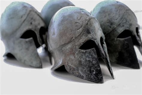 Ancient Greek Bronze Helmet Corinthian Spartan War Helmet Etsy