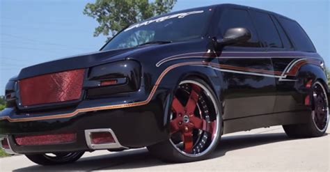 Super Hot Custom Widebody Chevrolet Trailblazer Ss American Cars