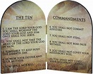 Ten Commandments (Catholic) Arched Diptych - Catholic to the Max ...
