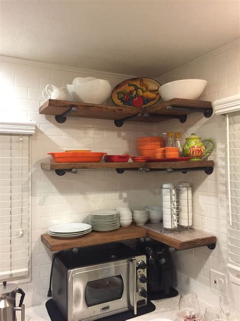 30 Kitchen Shelves To Declutter Your Space • Insteading