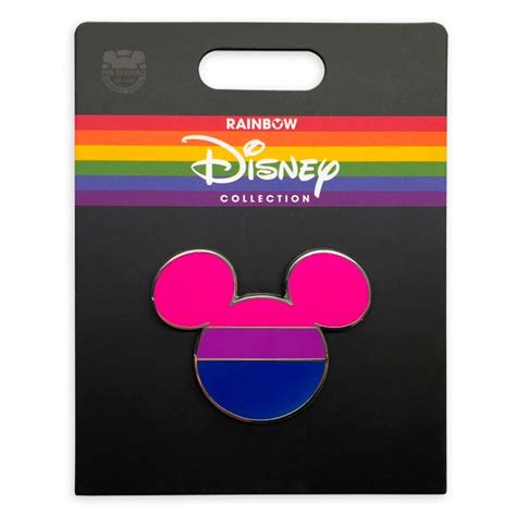 Disney Pride Collection Mickey Mouse Icon Pin Bisexual Flag Shopdisney Free Nude Porn Photos