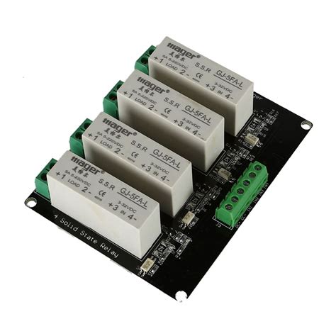2 Channel Ssr 2f Solid State Relay 3v 32v 5a For Arduino Raspberry Pi