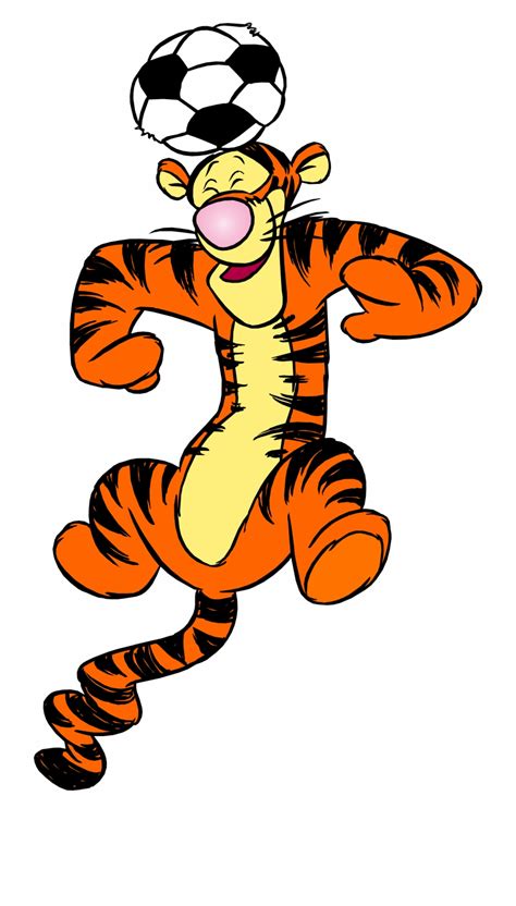 Tigger And Football Png Clip Art Winnie Pooh Clip Art Library