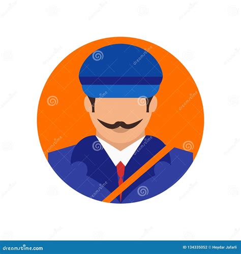Postman Icon Vector Sign And Symbol Isolated On White Background