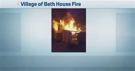 Fire In Bath Nearly A Dozen Departments Respond One Firefighter