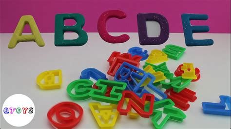 Learn Alphabet With Play Doh And Fun Colors For Children Abc And Colors