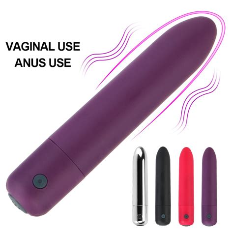10 Speeds Mini Bullet Vibrator Powerful Clitoris Stimulator G Spot Massager Strong Vibration Av