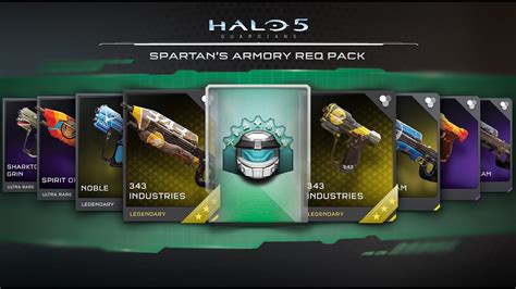 Halo 5 Guardians Huge Req Pack Opening Youtube