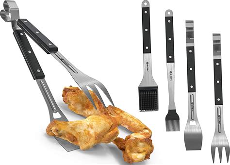 Barbecue Grilling Set Stainless Steel Grill Tool Set With Spatula