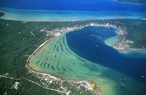 Airphoto Aerial Photo Of Beaver Island Beaver Island Michigan Lake