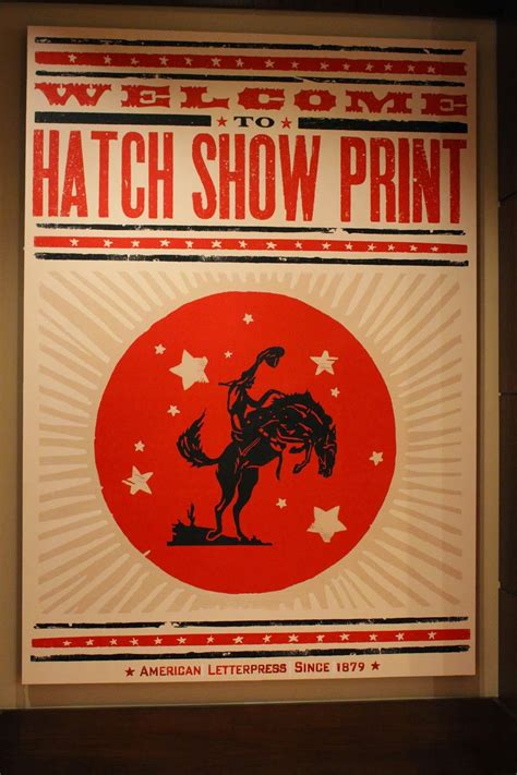 Hatch Show Print Print Hatch Print