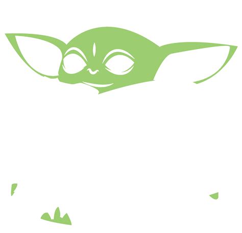 Baby Yoda Svg For Cricut Create Your Own Baby Yoda Products